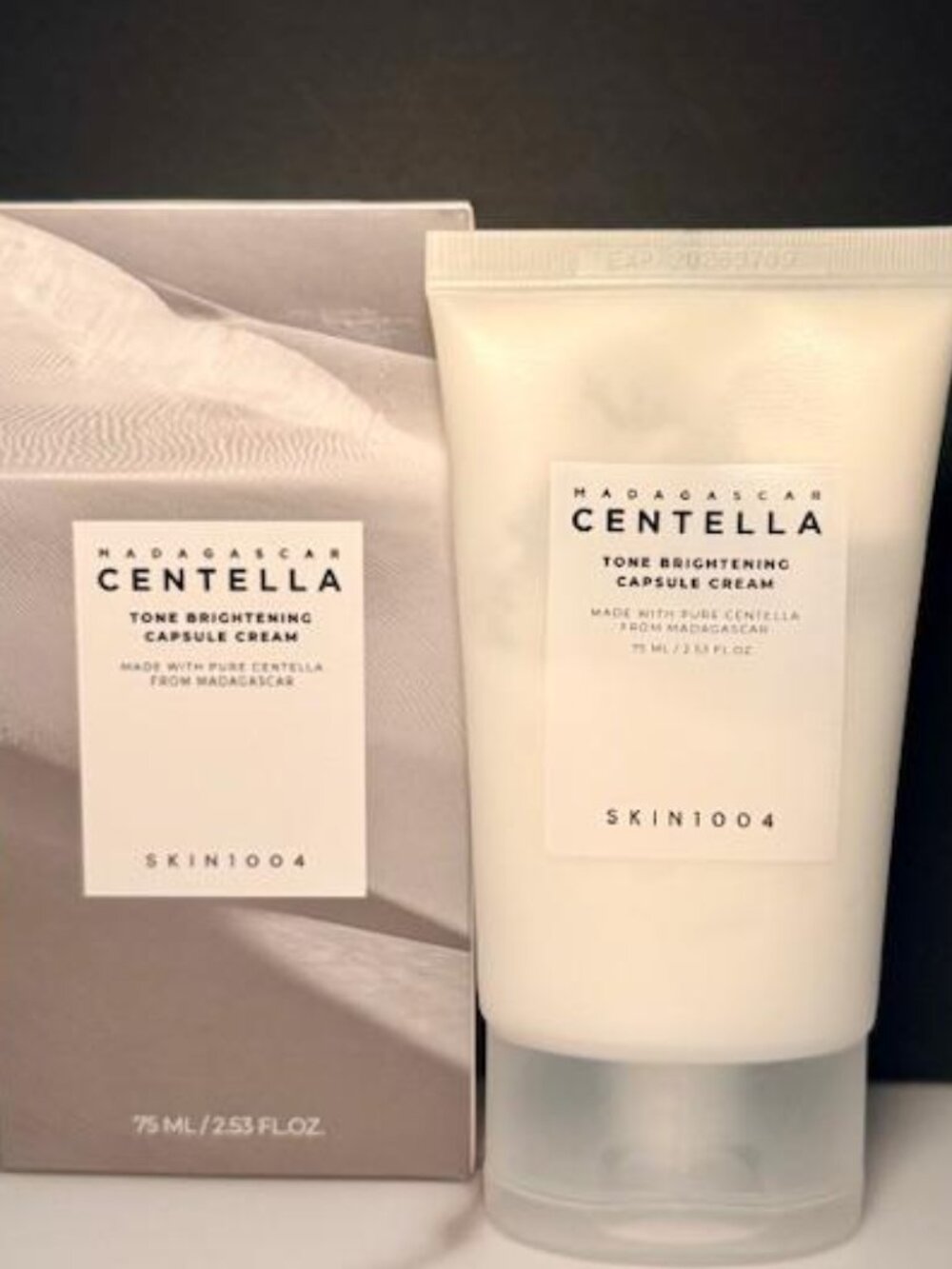 NIB SKIN1004 Centella Tone Brightening Capsule Cream Lightweight Glow Moisturize